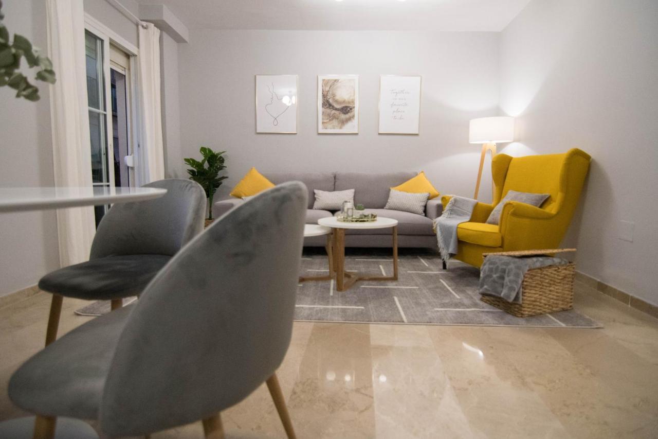 New! Luxury City Center & 2 Balconies Málaga Eksteriør bilde